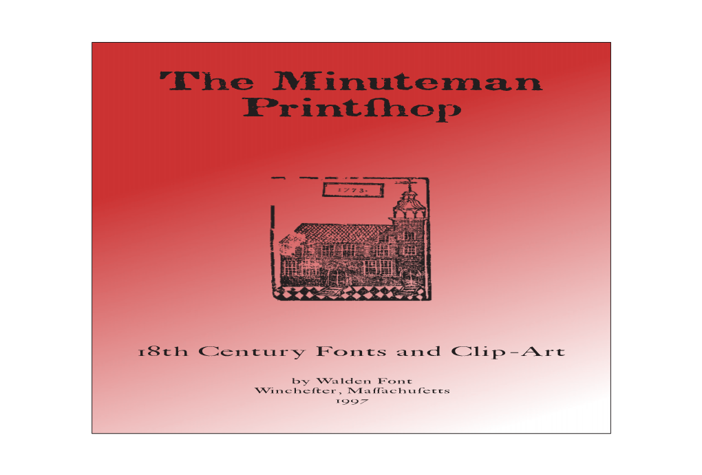The Minuteman Printshop
