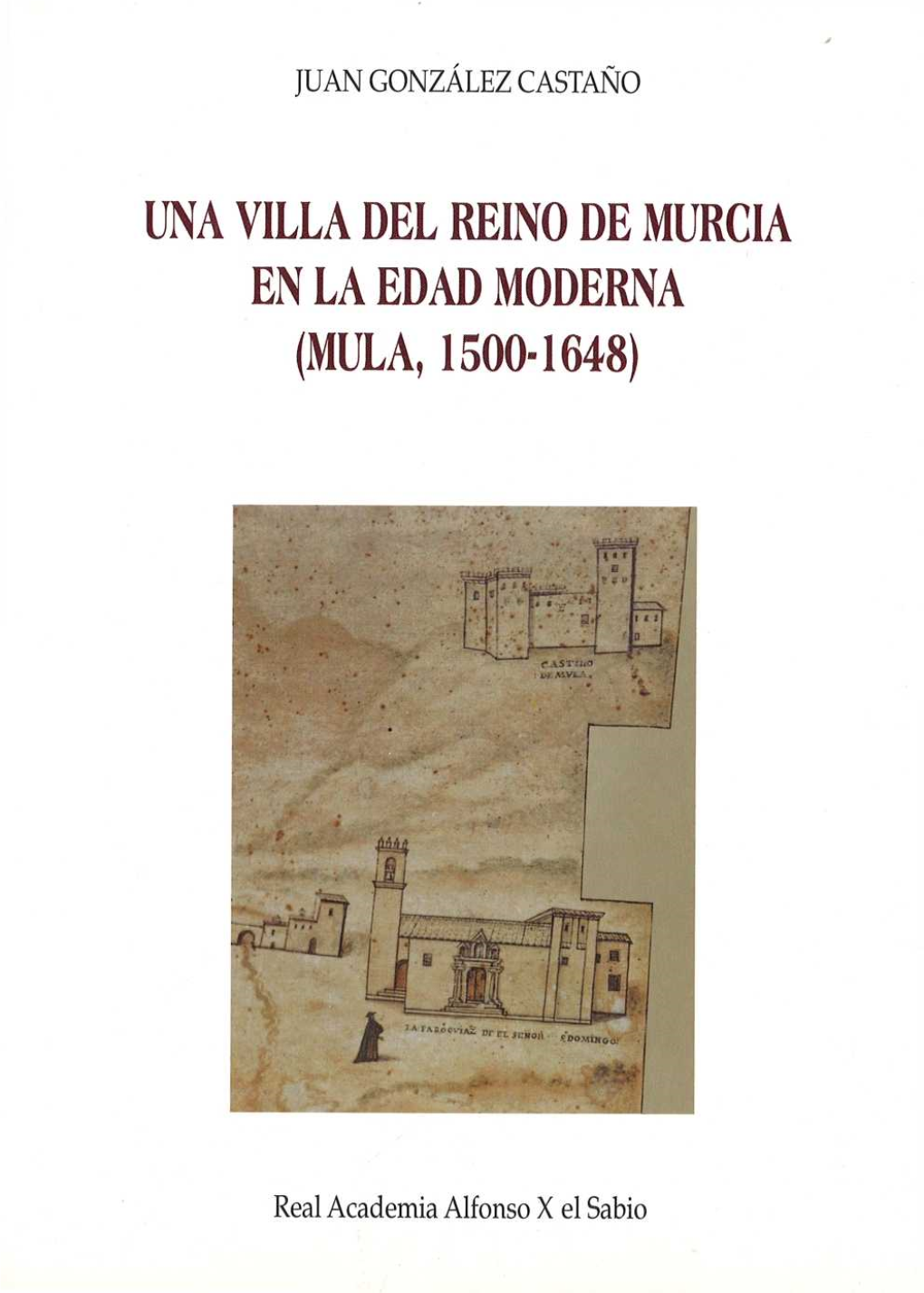 UNA VILLA DEL REINO DE MURCIA EN LA EDAD MODERNA (Mt~LA, 1500-1648)