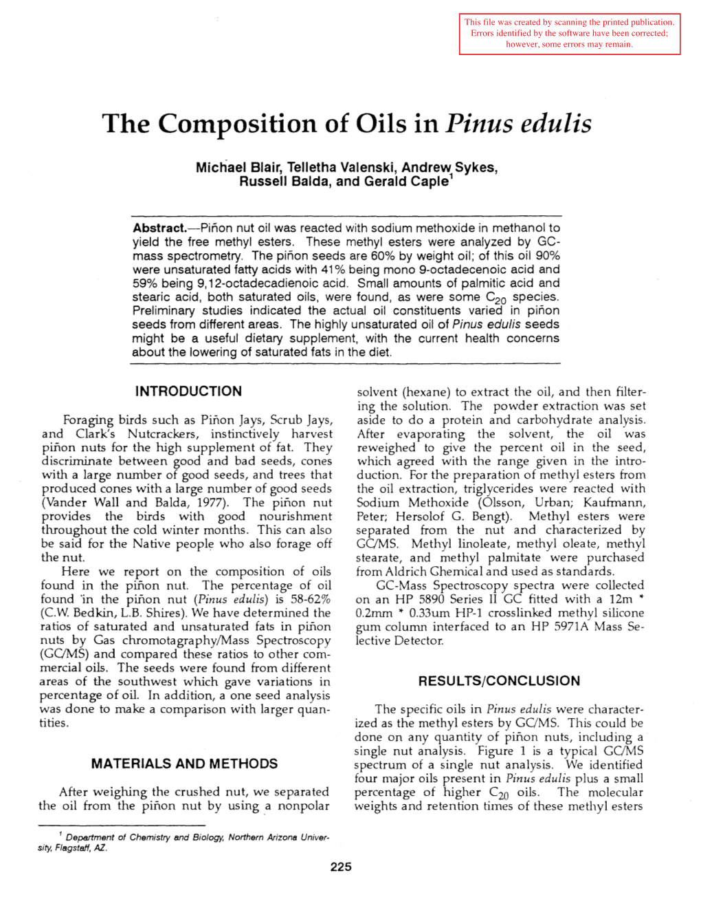 Desired Future Conditions for Pinon-Juniper Ecosystems