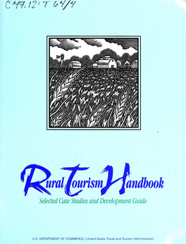 Rural Tourism Handbook : Selected Case Studies