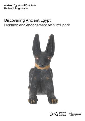 Discovering Ancient Egypt Learning and Engagement Resource Pack