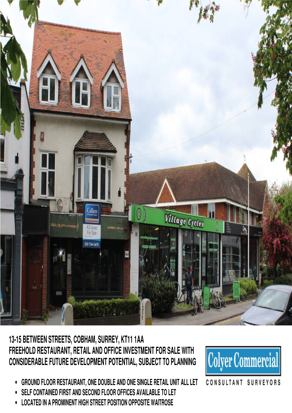 13-15 Between Streets, Cobham, Surrey, Kt11 1Aa