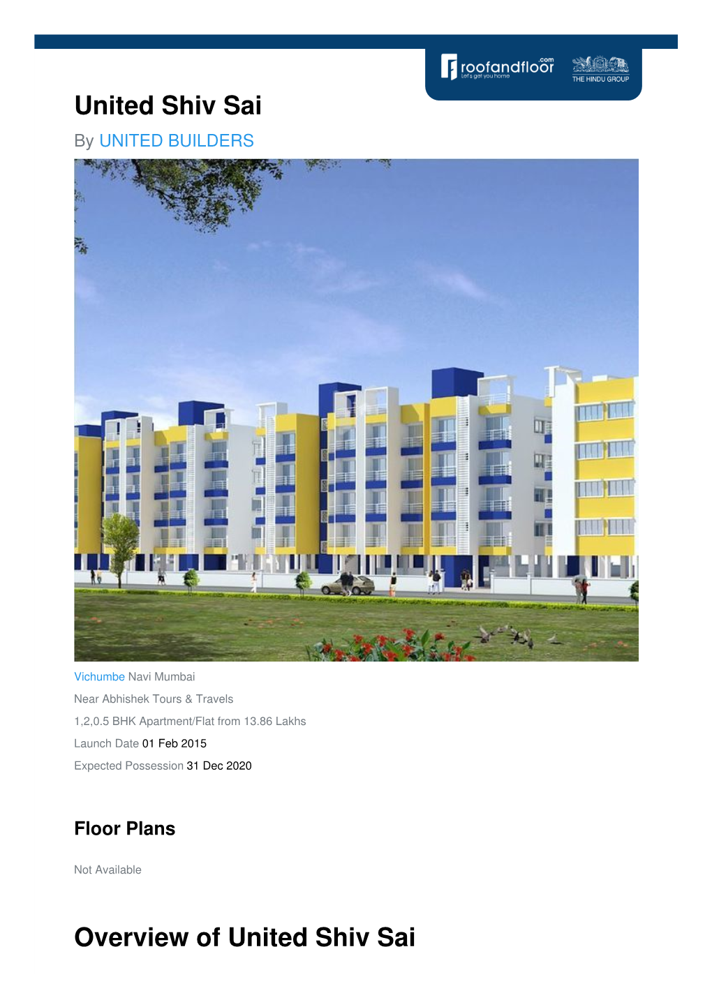 United Shiv Sai by UNITED BUILDERS