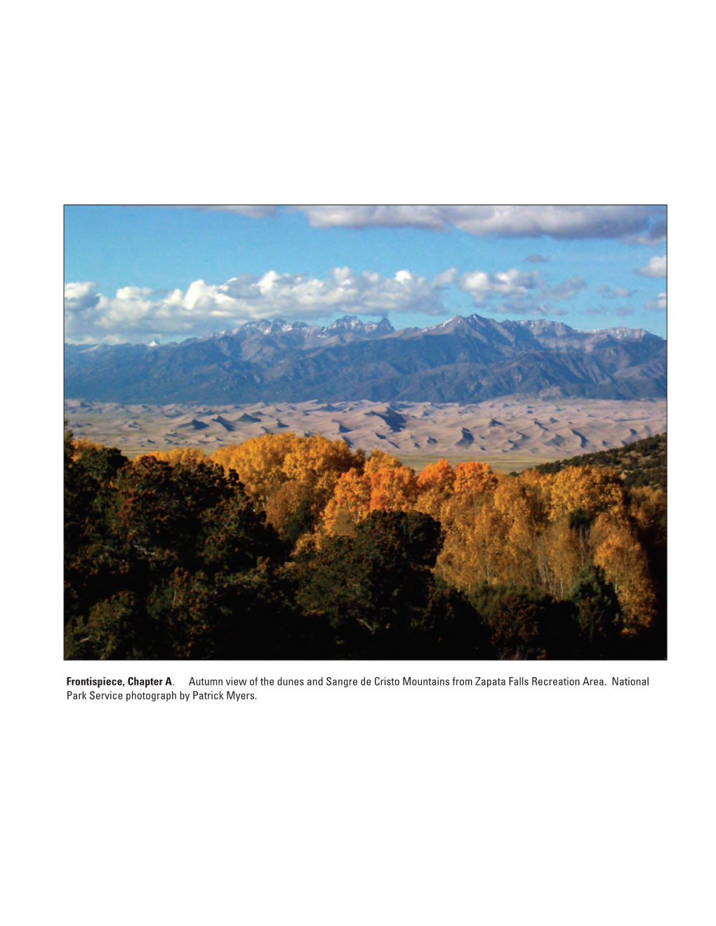 Quaternary Geology of Great Sand Dunes National Park and Preserve, Southern Colorado