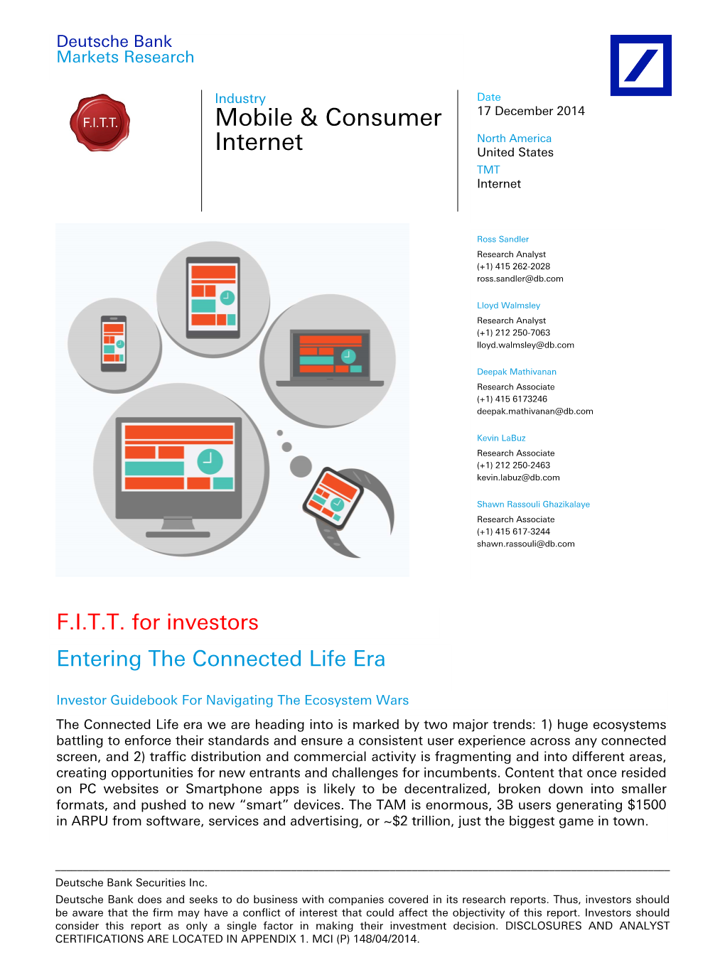 Mobile & Consumer Internet