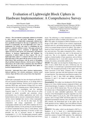 Evaluation of Lightweight Block Ciphers in Hardware Implementation: a Comprehensive Survey