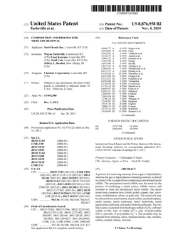 (12) United States Patent (10) Patent No.: US 8,876,958 B2 Turbeville Et Al