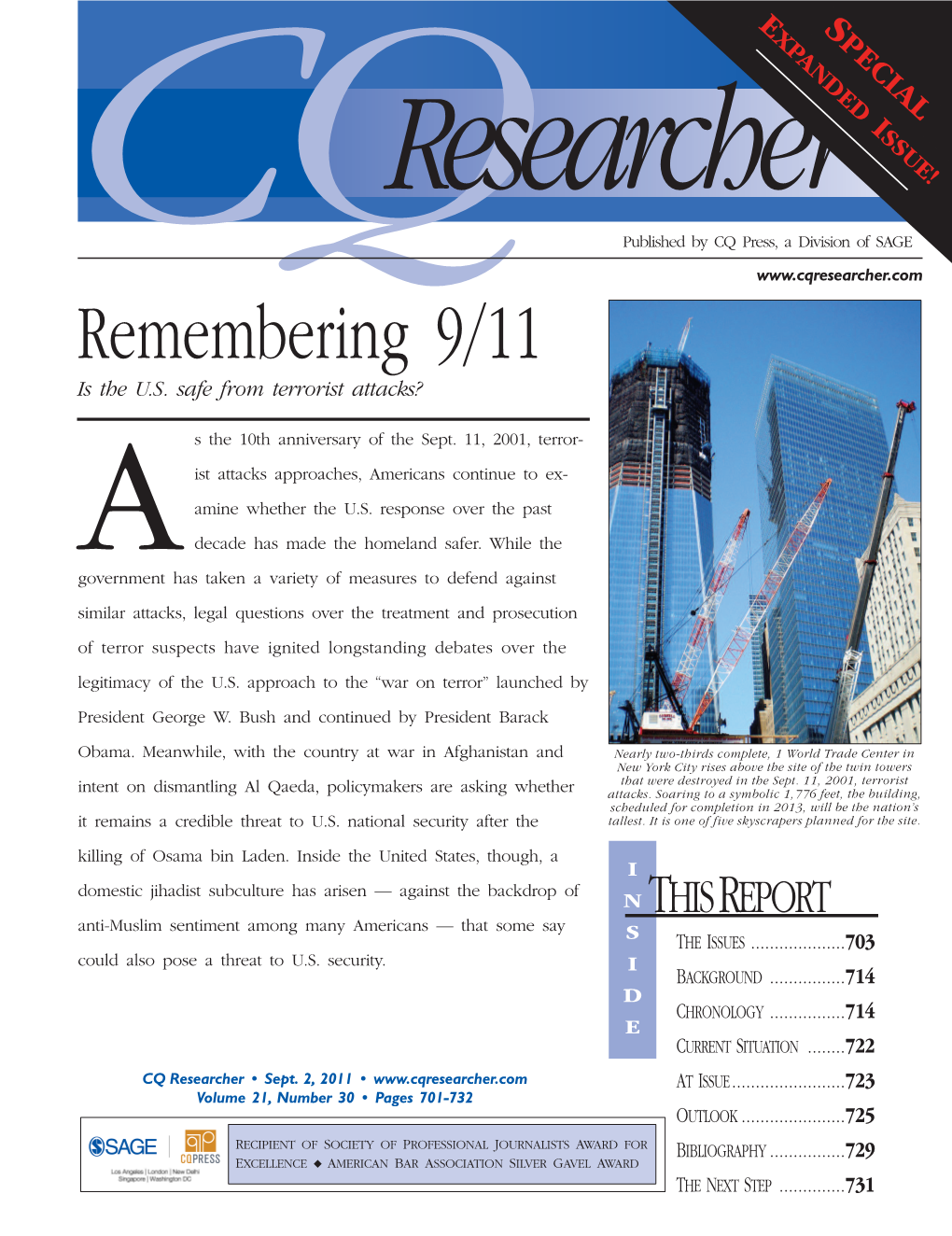 Remembering 9/11 Is the U.S