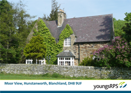 Moor View, Hunstanworth, Blanchland, DH8 9UF