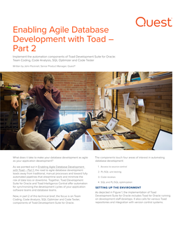 How to Install and Setup Toad Development Suite for Oracle