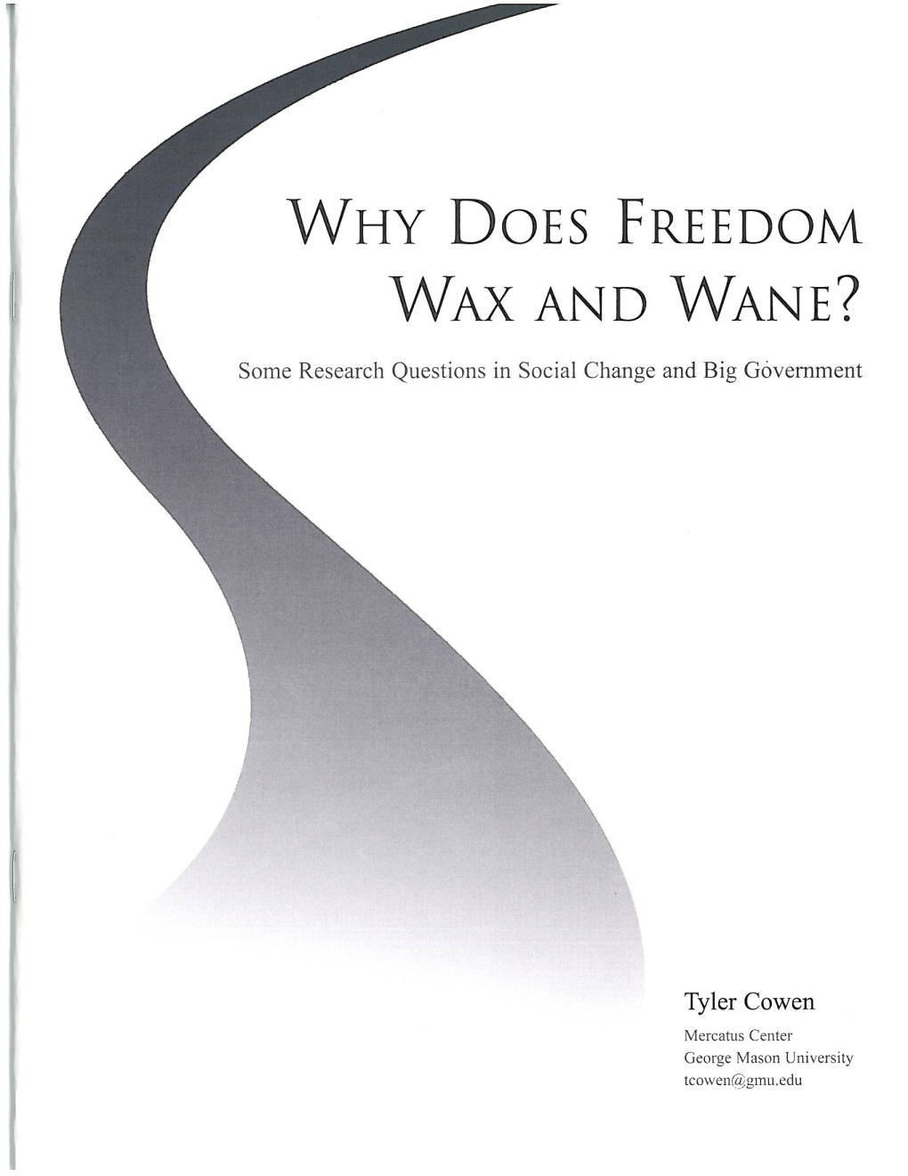 Why Does Freedom Wax and Wane.Pdf