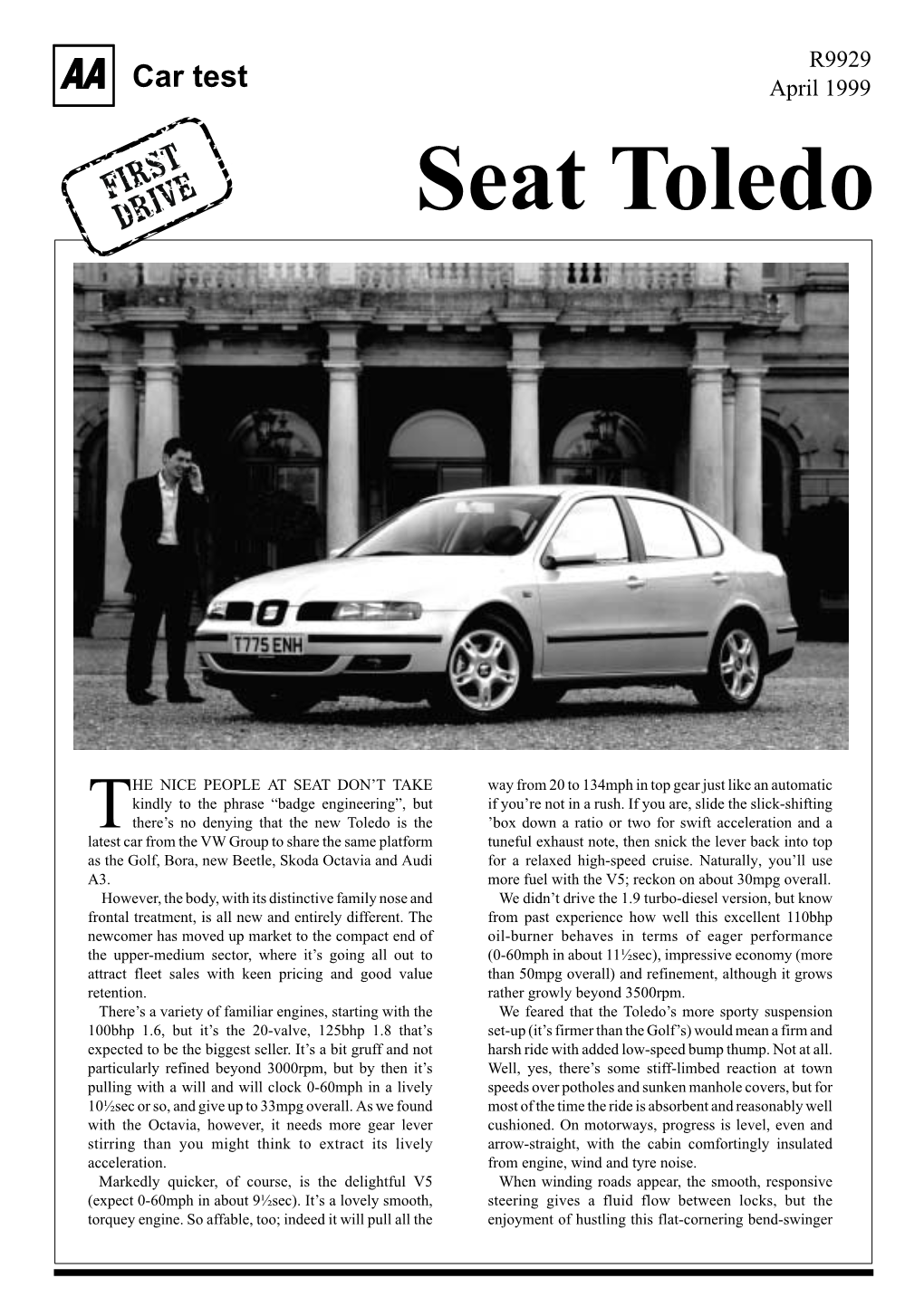 Seat Toledo DRIVE