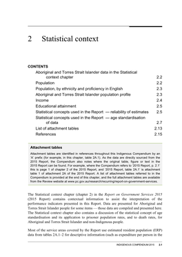 Chapter 2 Statistical Context