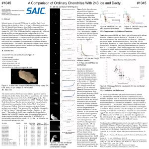 I. Abstract Infrared Spectra of Asteroid 243 Ida and Its Satellite Dactyl Have