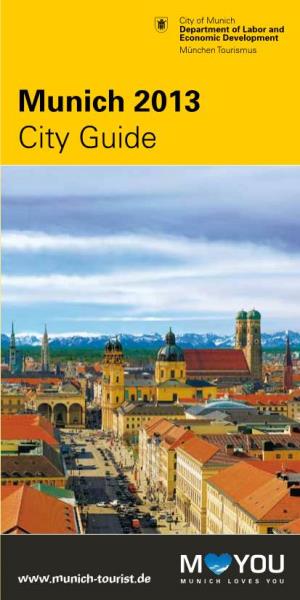 Munich 2013 City Guide Gewinn Lz U a N