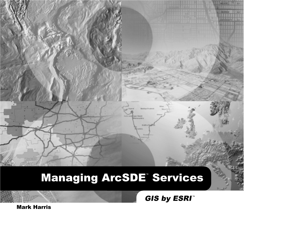 Managing Arcsde™ Services