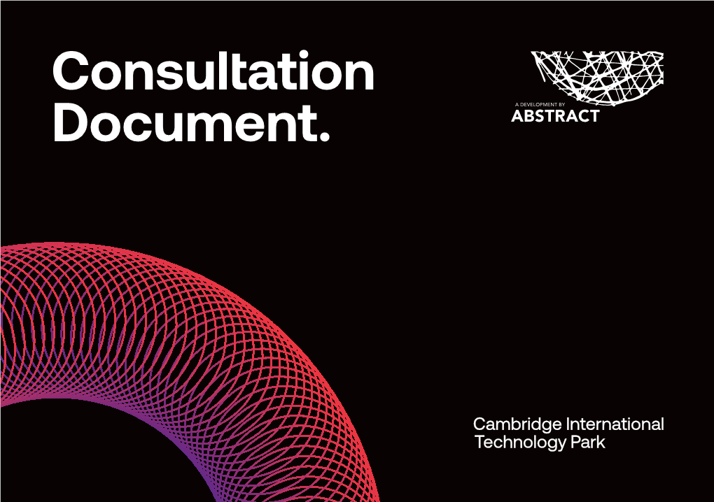 Consultation Document. CHERRY HINTON A1134