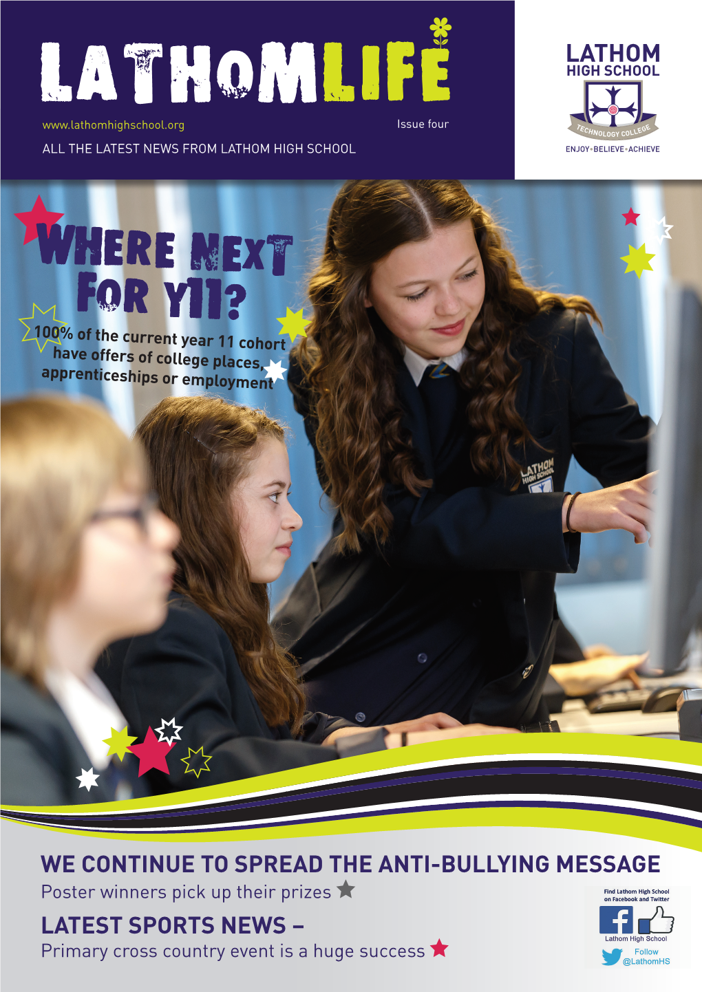 WHERE NEXT for Y11? 100% of the Current Year 11 Cohort Have Offers of College Places, Apprenticeships Or Employment