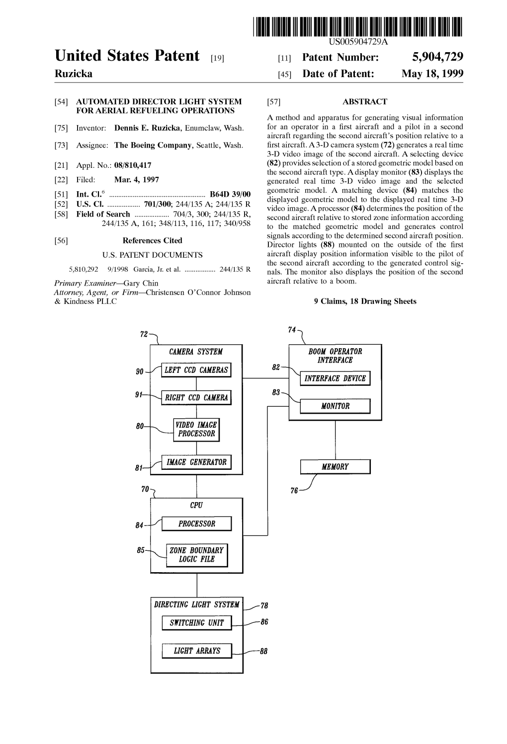 United States Patent (19) 11 Patent Number: 5,904,729 Ruzicka (45) Date of Patent: May 18, 1999