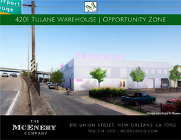 4201 Tulane Warehouse | Opportunity Zone