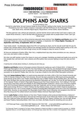 DOLPHINS and SHARKS by James Anthony Tyler