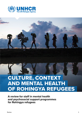 Culture, Context and Mental Health of Rohingya Refugees