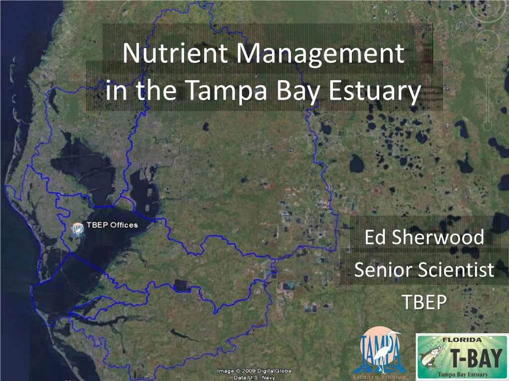 Nutrient Management in the Tampa Bay Estuary