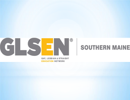 GLSEN Southern Maine