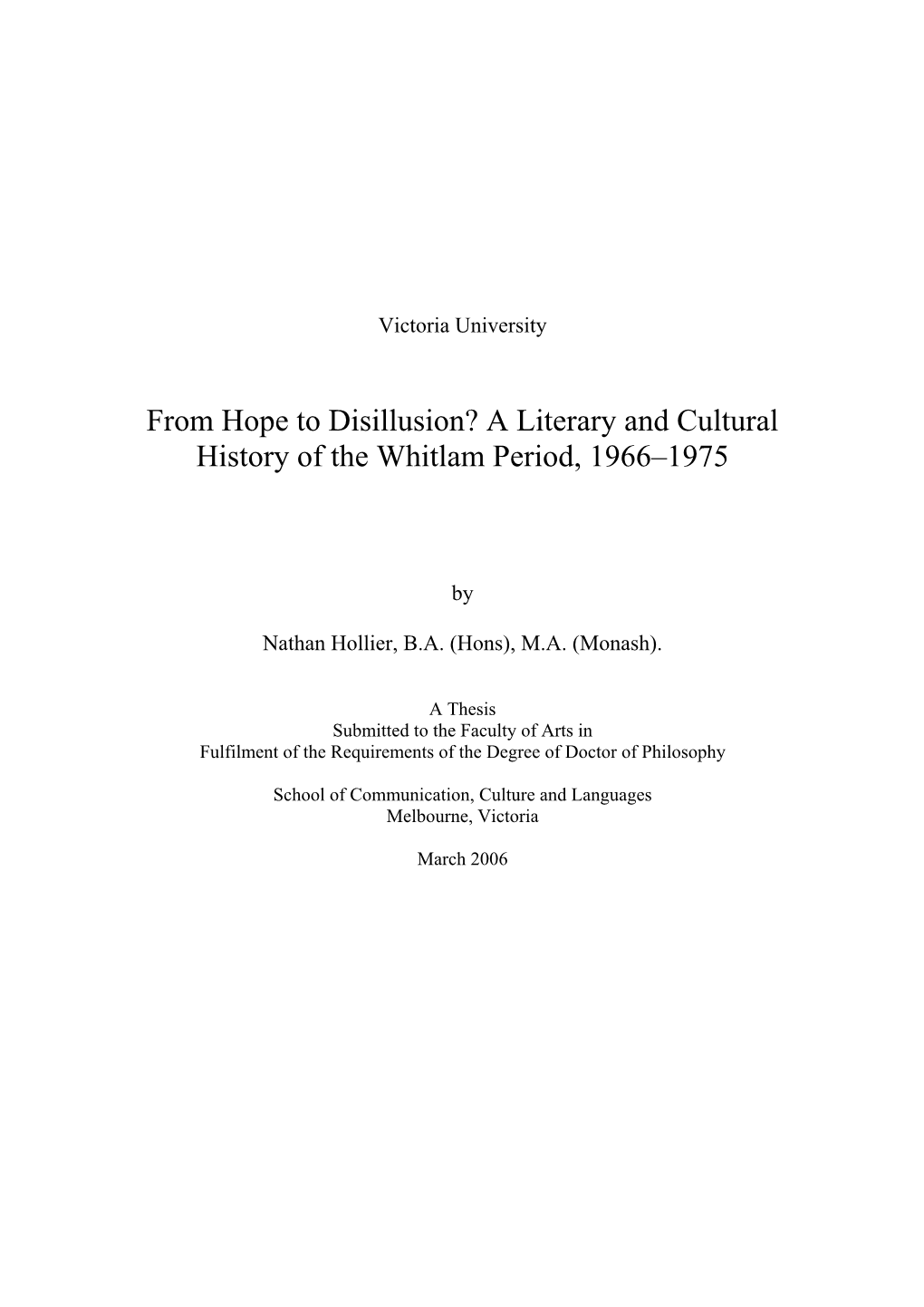 HOLLIER Nathan-Thesis.Pdf