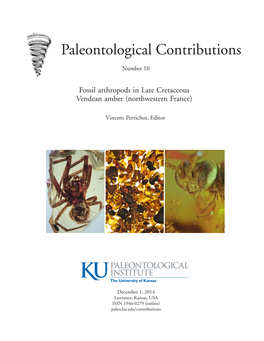 Paleontological Contributions