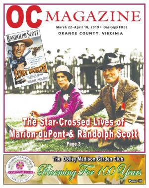 The Star-Crossed Lives of Marion Dupont & Randolph Scott