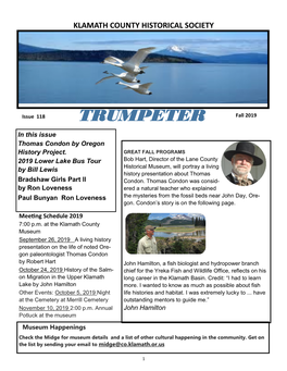 TRUMPETER Fall 2019