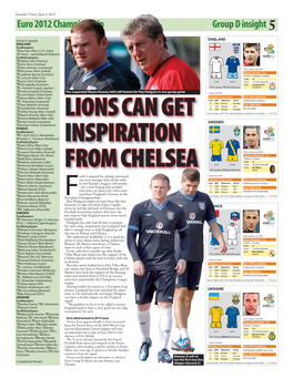 Lions Can Get Inspiration from Chelsea