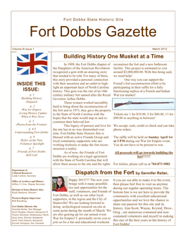 Fort Dobbs Gazette