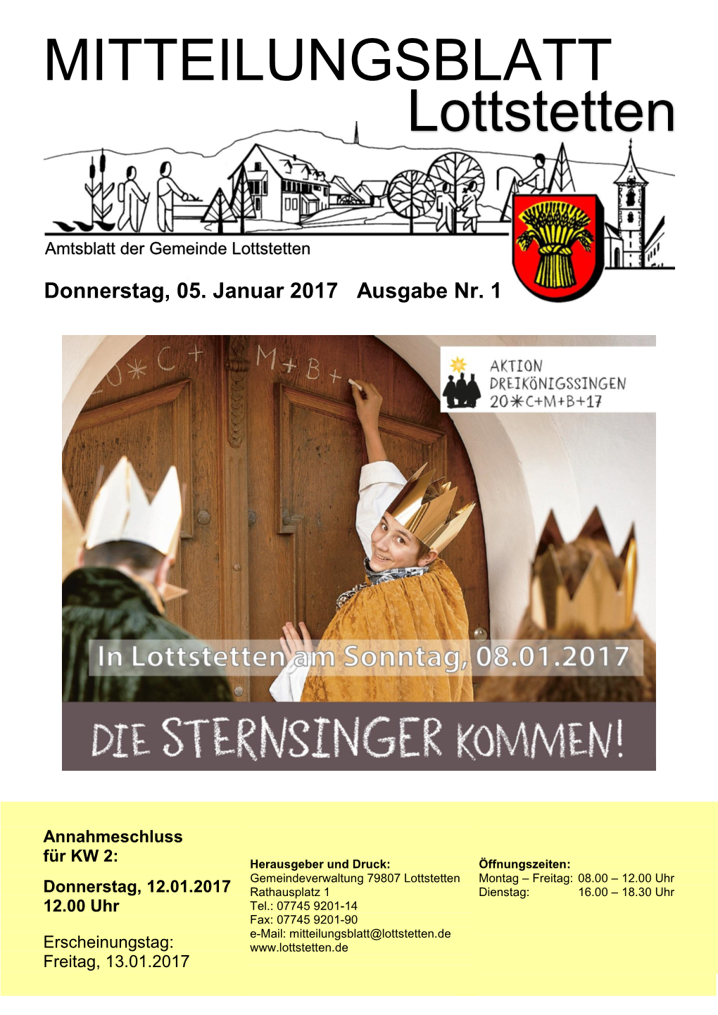 Mitteilungsblatt