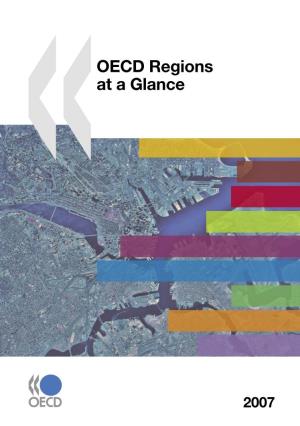 OECD Regions at a Glance Regions Are High on the Policy Agenda of OECD Countries