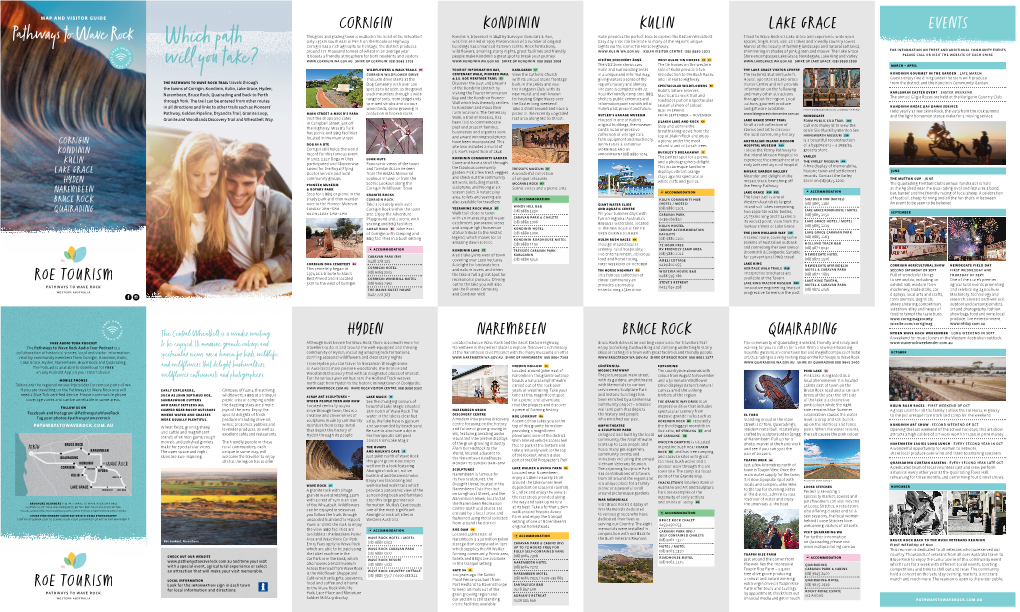 Pathways to Wave Rock Brochure