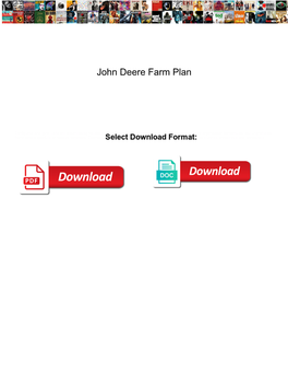 John Deere Farm Plan