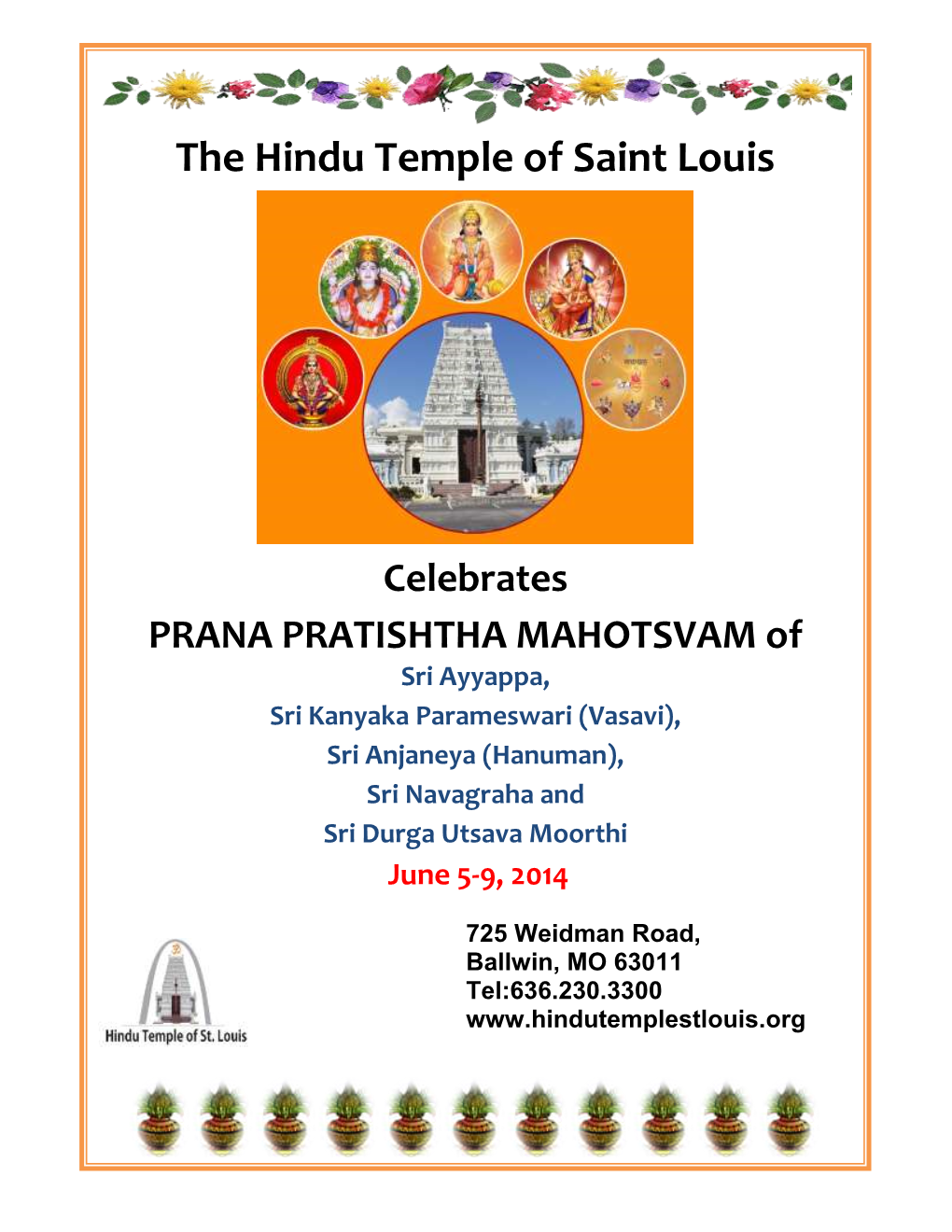 The Hindu Temple of Saint Louis