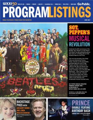 MUSICAL REVOLUTION Celebrate the 50Th Anniversary of the Beatles’ Sgt