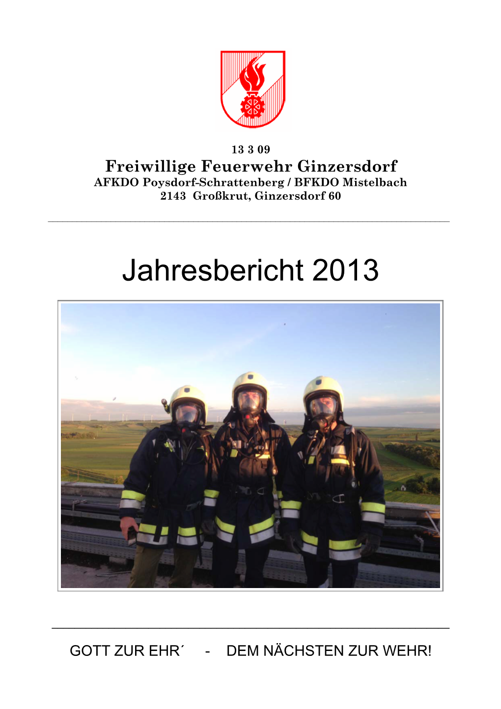 Jahresbericht 2013