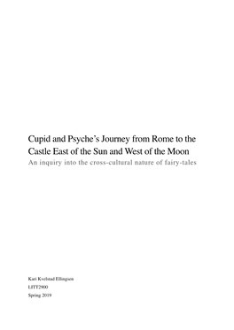 Cupid and Psyche's Journey from Rome to the Castle East of the Sun