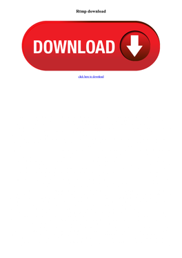 Rtmp Download