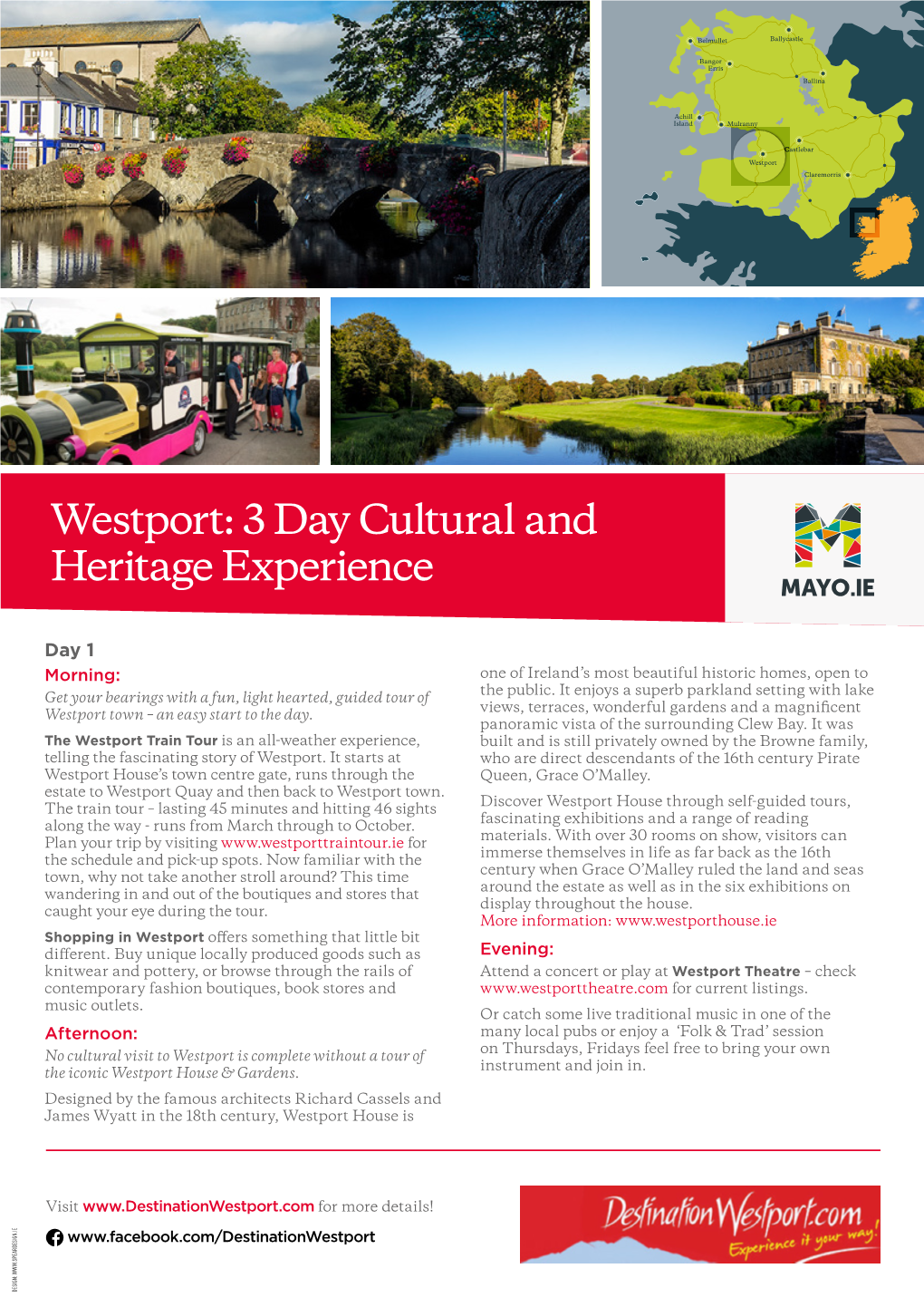 Westport: 3 Day Cultural and Heritage Experience