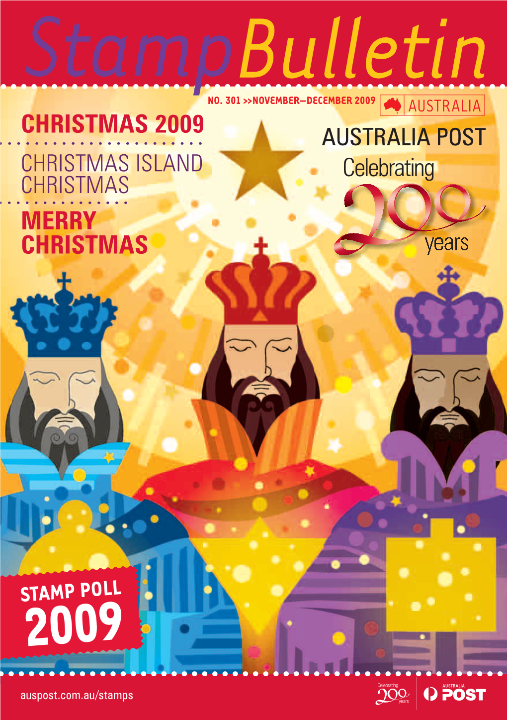 Stamp Bulletin 301 [Nov-Dec 2009]