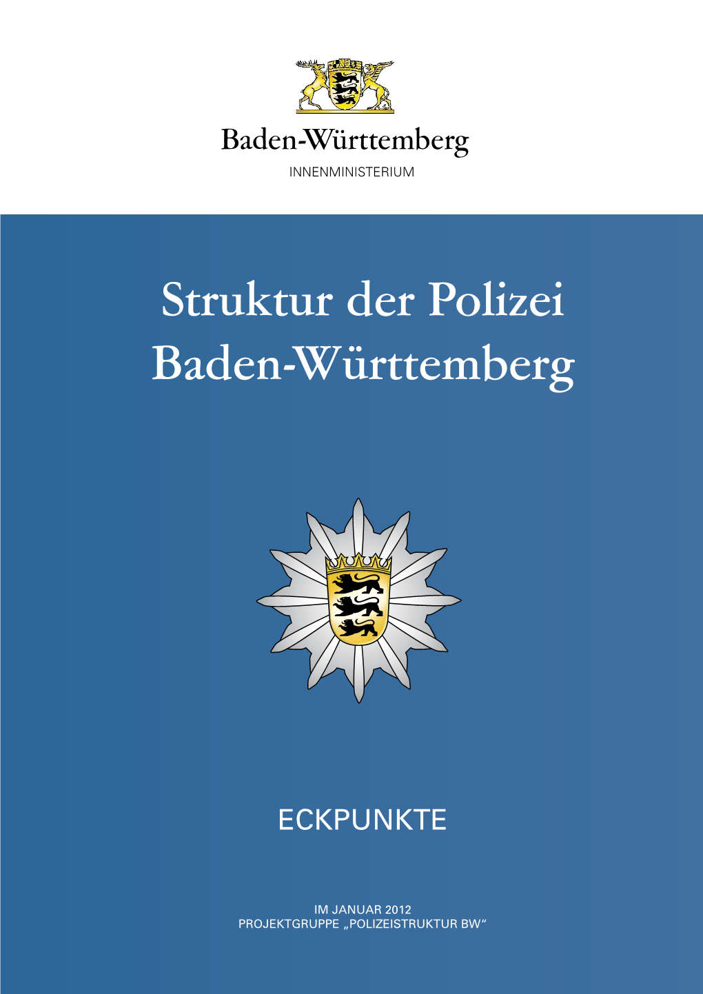 Struktur Der Polizei Baden-Württemberg