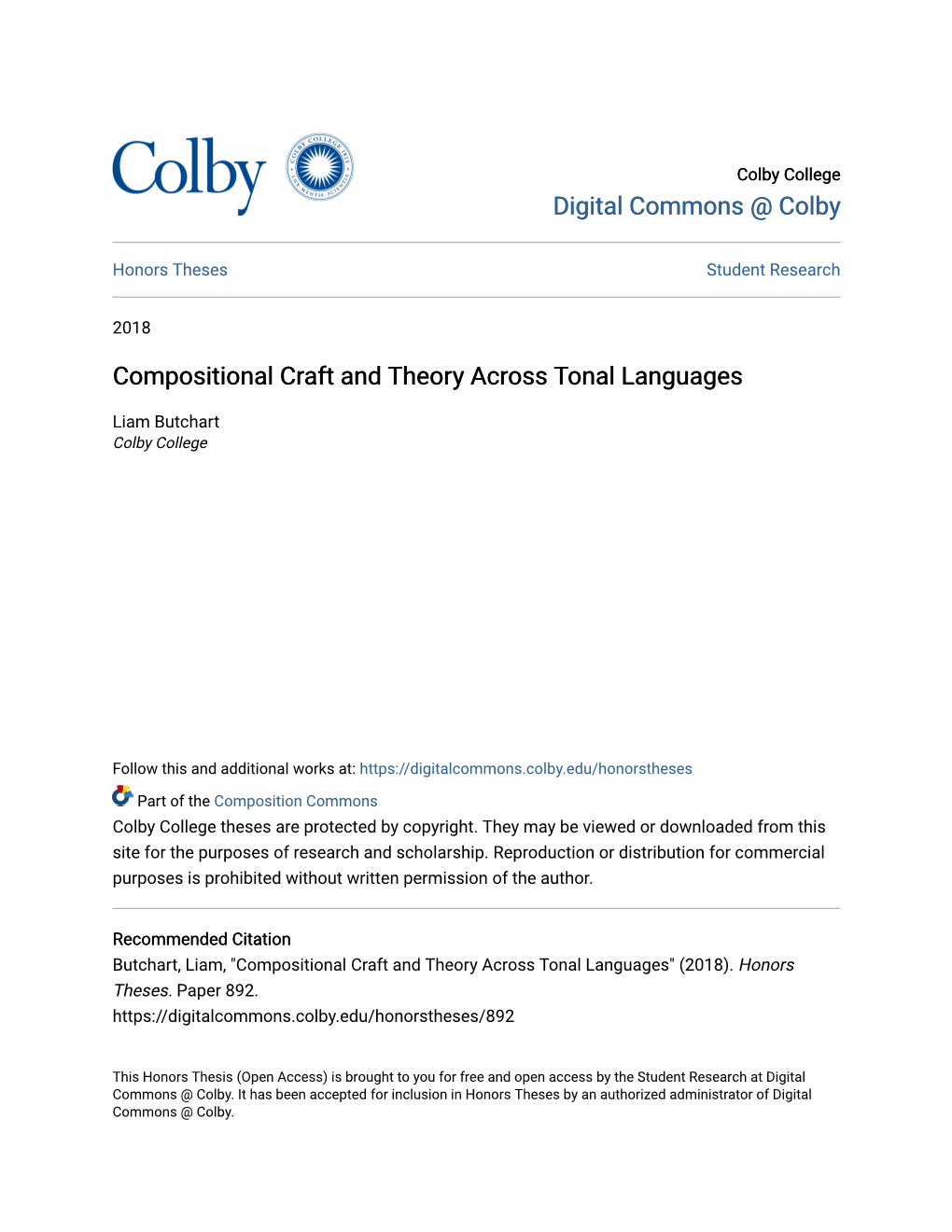 Compositional Craft and Theory Across Tonal Languages