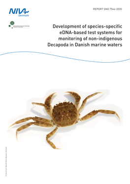Development of Species-Specific Edna-Based Test Systems For