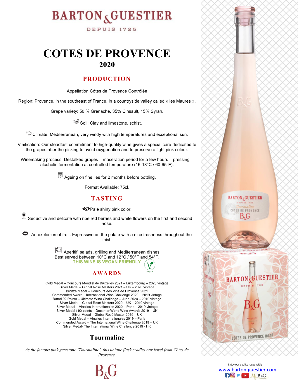 Cotes De Provence 2020