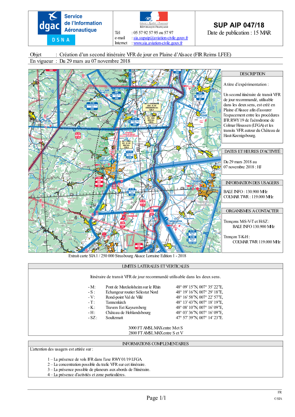 SUP AIP 047/18 S Aéronautique2 R